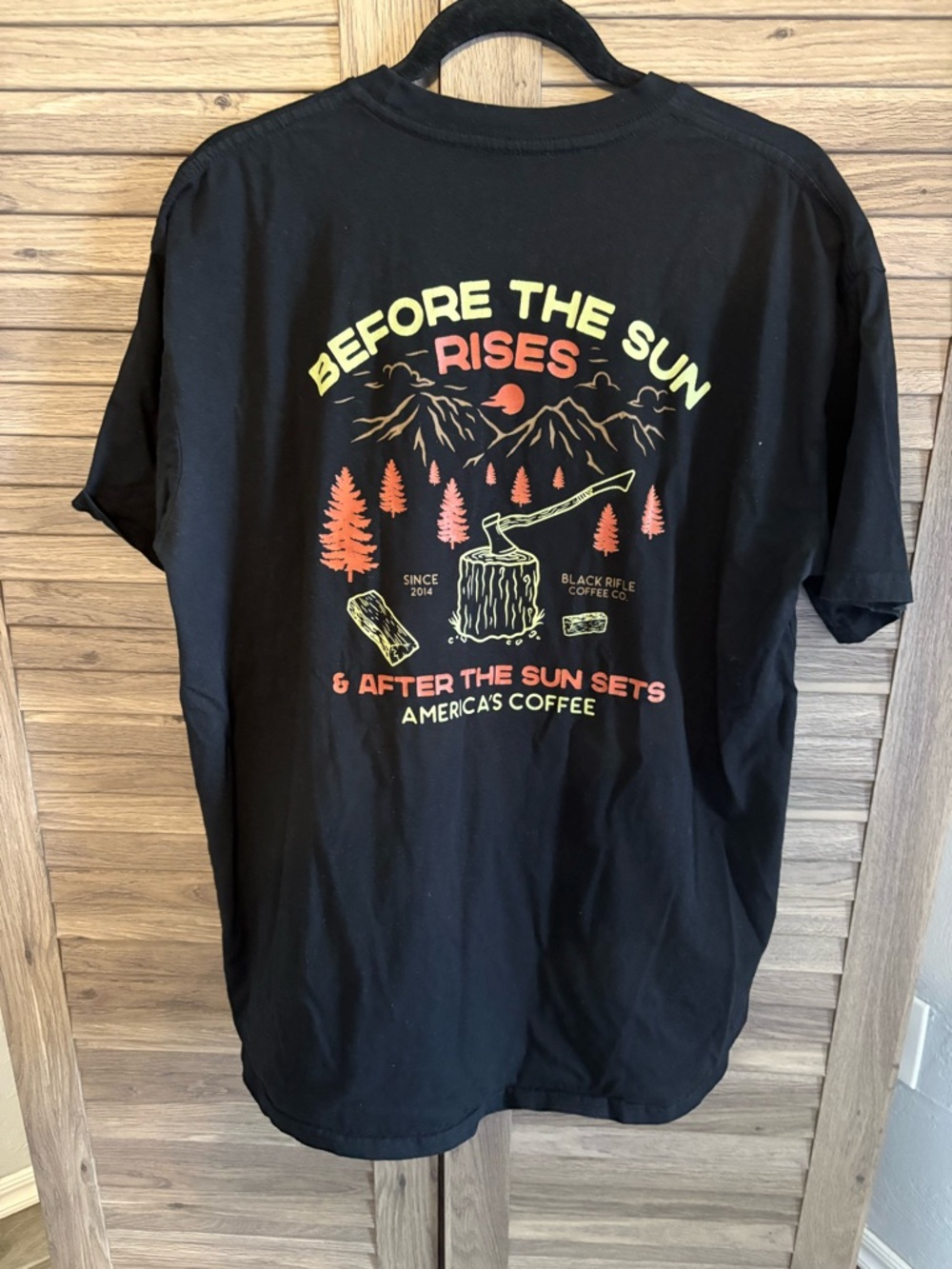 Men's Black Rifle Coffee 'Before the Sun Rises' Graphic Tee